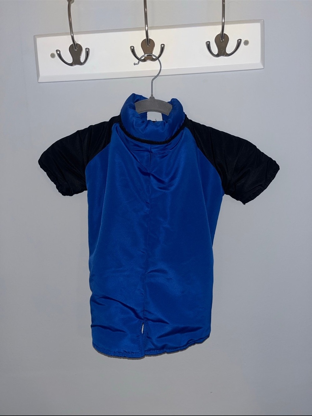 Casual Canine Blue and Black Short-Sleeve Dog Active Shirt